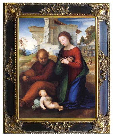 Fra Bartolommeo The Virgin Adoring the Child with Saint Joseph
